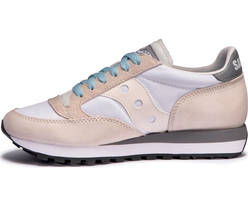 Saucony Jazz 81 Women's Originals White / Khaki / Grey | AU 022CTVE